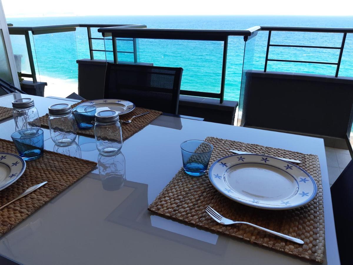 Apartamento Vistas Mar Primera Linea Playa Platja d'Aro Exteriör bild